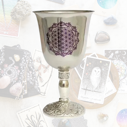 Grand Calice Fleur de Vie violet