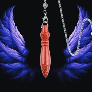 Pendule de Thot Jaspe Rouge A